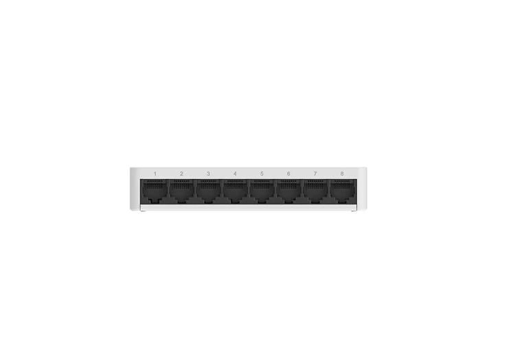 REYEE RG-ES08G-L 8 PORTLU, 10/100/1000 GIGABIT, TAK ÇALIŞTIR SWITCH, PLASTIK KASA