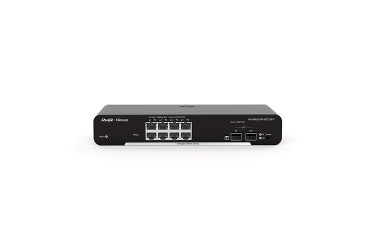 Ruijie Reyee RG-NBS3100-8GT2SFP 8 Port 10/100/1000 2 Sfp Gigabit L2 Yönetilebilir Switch