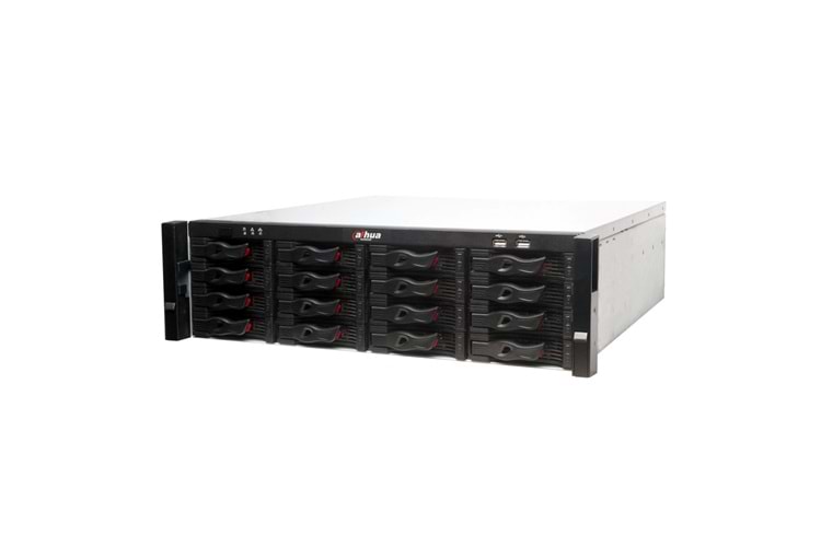 DAHUA NVR616H-64-XI 64 KANAL 16 X 20TB DESTEKLİ 4K NVR CİHAZI