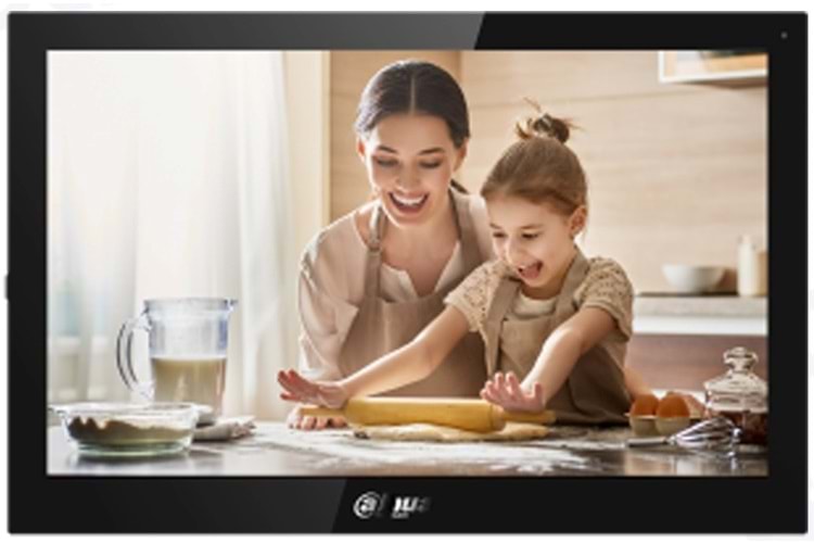 DAHUA VTH5341G-W 10 INC DAİRE İÇİ MONİTÖR SİYAH RENKLİ ANDORİD 8.1 DOKUNMATİK EKRAN-WİFİ