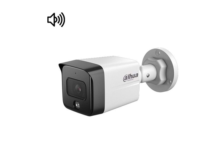 IPC-HFW1230TC1-SA-0280B-S6 2 MP 2,8 MM LENSLİ SESLİ IP BULLET KAMERA H.265+ STARLİGHT