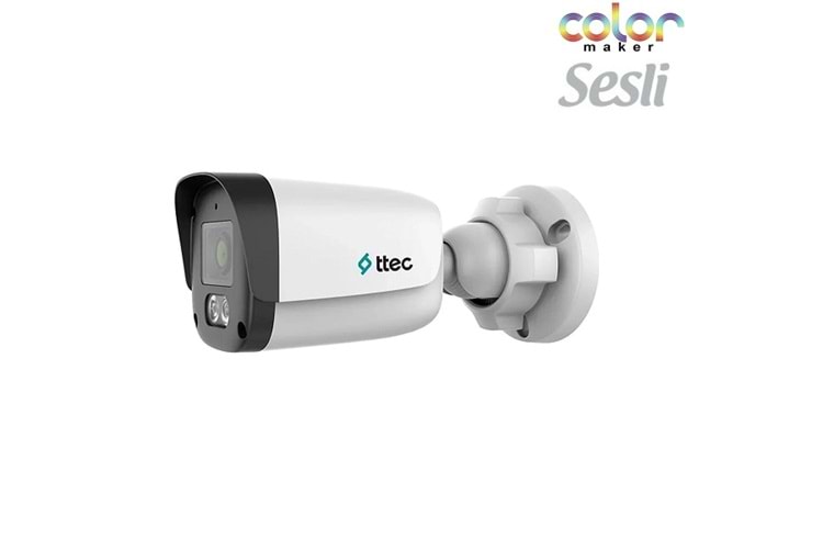 TTEC IPBP-2330M-M/SL 2 MP DAHİLİ SESLİ GECE RENKLİ 2.8 MM LENSLİ IP BULLET KAMERA SD KART DESTEKLİ H