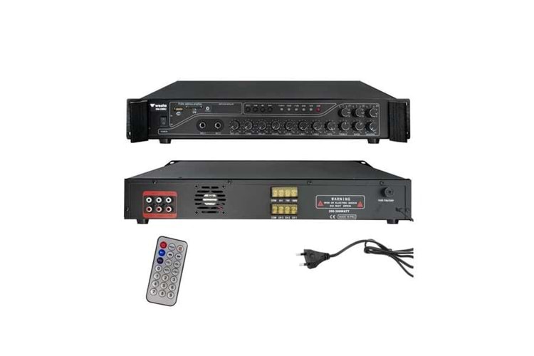 WESTA WM-2300U 3 BÖLGELİ 150-300W MİXER AMFİ
