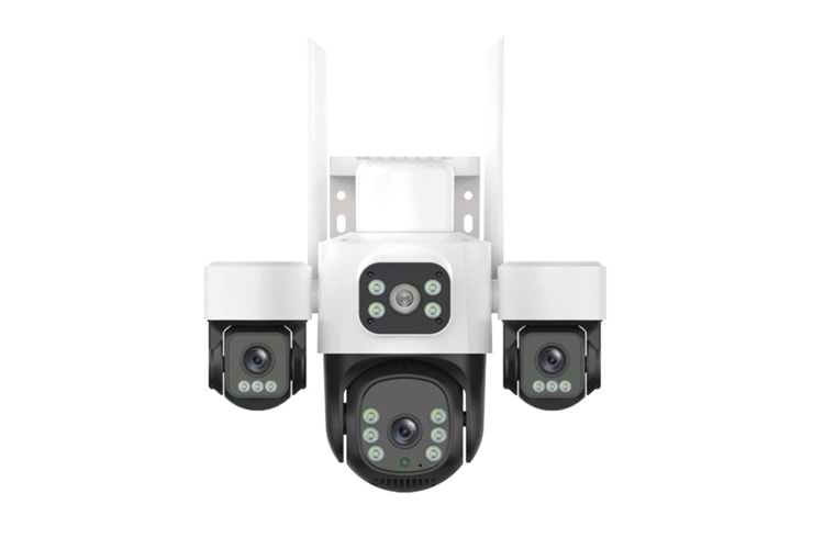 INOX-X113 3+3+3MP 3 LENSLİ WİFİ PTZ KAMERA