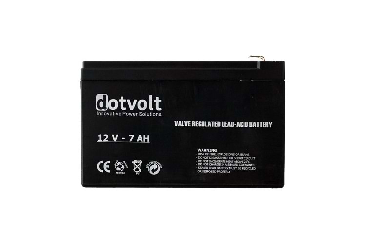 DOTVOLT 12V 7A KURU AKÜ