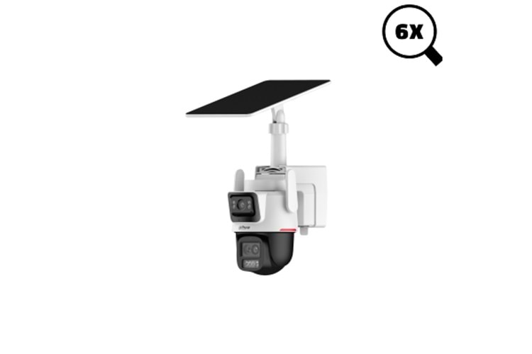 DAHUA IPC-PTS2649C-3E3Z-4GB20 4G SİMKARTLI SOLAR PANELLİ 2+3MP GECE RENKLİ ÇİFT YÖNLÜ SESLİ IP KAMER