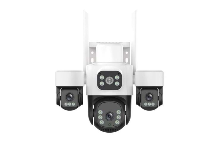 INOX-X114 4X3MP DÖRT LENSLİ WİFİ PTZ KAMERA