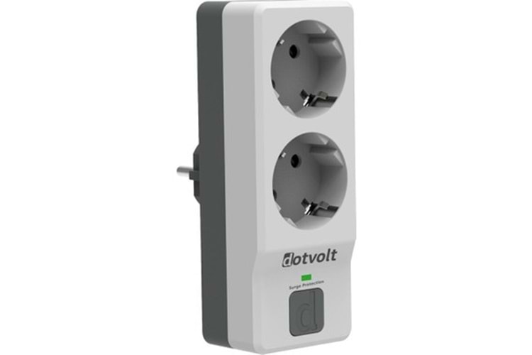 DOTVOLT SURGE HUNTER 2-2'Lİ AKIM KORUMA PRİZİ-1050J