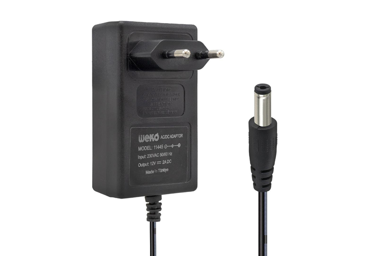 12V 2A PLASTİK ADAPTÖR