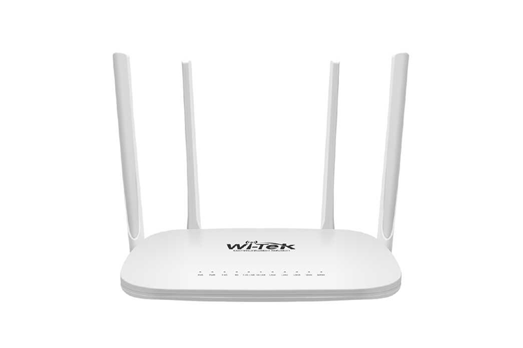 Wİ-TEK WI-R3 AC1200MBPS 4 * 10/100 PORT Wi-Fi POE SWİTCH