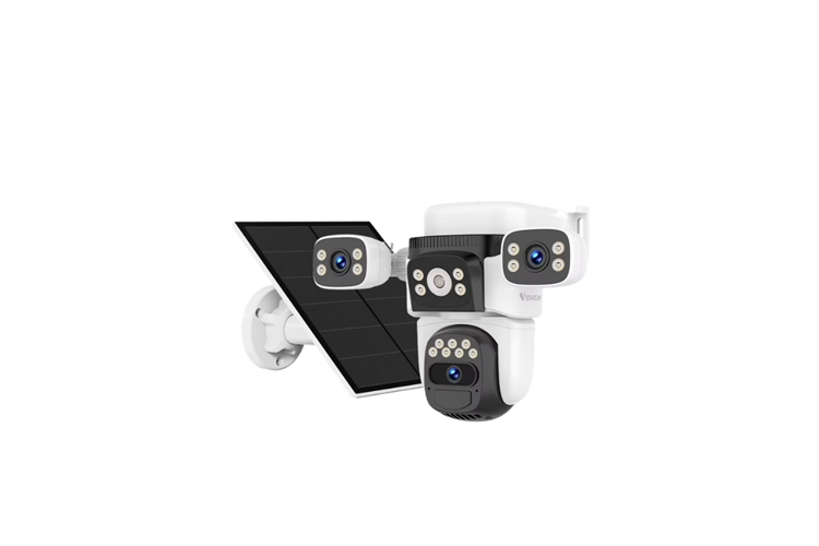 CB621SR-VSTARCAM AOV WIFI SOLAR 3X2MP 4 LENS 10X ZOOM KAMERA