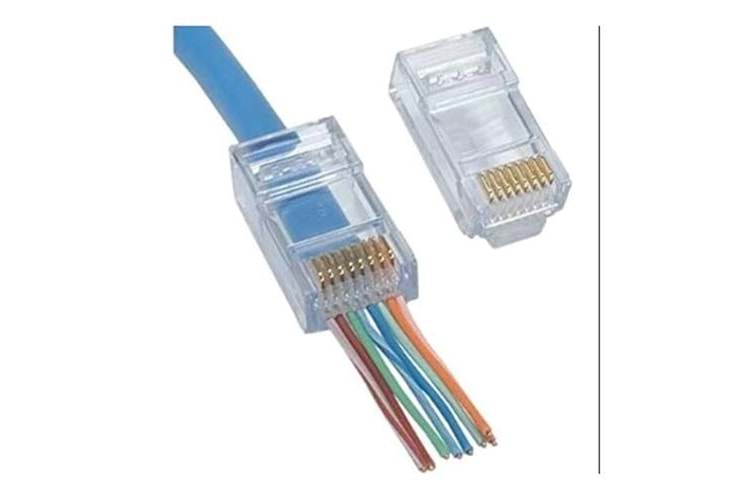 EZ RJ45 CAT6 KONNEKTÖR 100 LÜ PAKET
