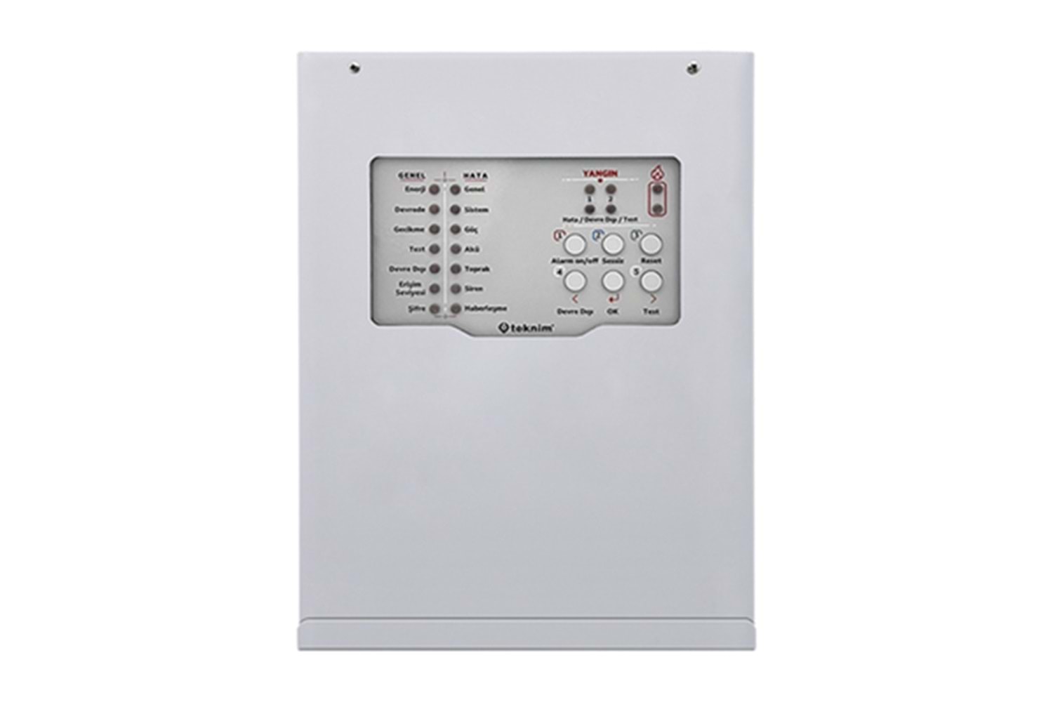 TEKNİM TFP-3124 4 BÖLGELİ KONVANSİYONEL YANGIN ALARM PANELİ