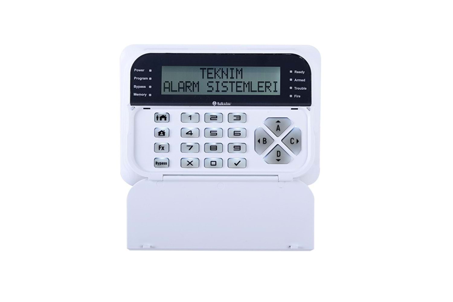 TSK-5710 LCD KEYPAD TEKNİM PARS SERİLERİNDE KULLANILABİLİR